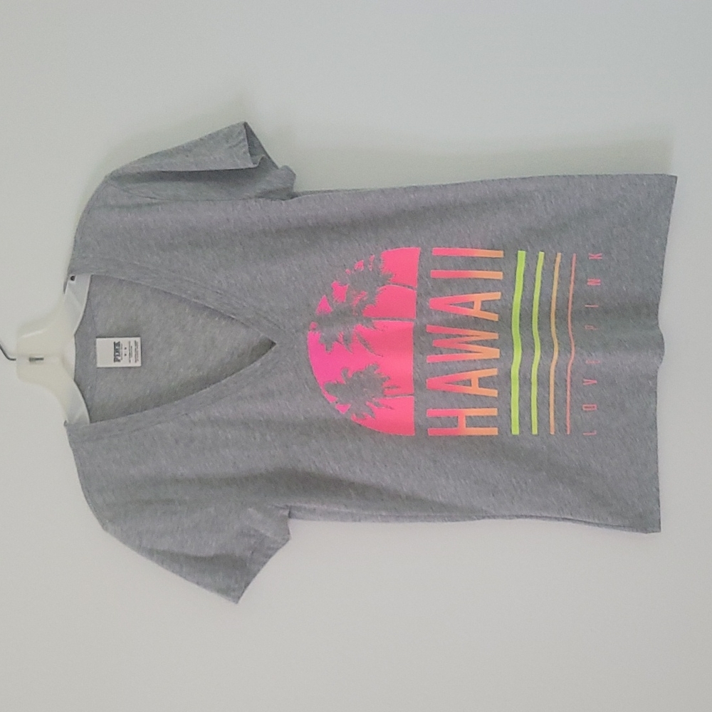 Pink Victoria's Secret Hawaii Tee